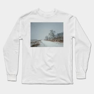 blizzard scene Long Sleeve T-Shirt